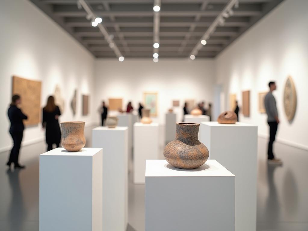 Contemporary ceramic gallery exhibition in Canada
